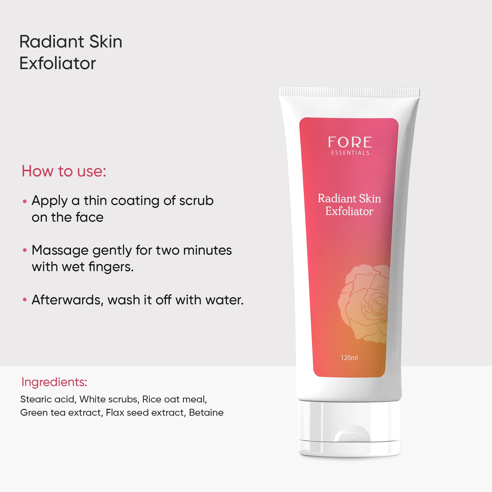 Radiant Skin Exfoliator - Fore Essential