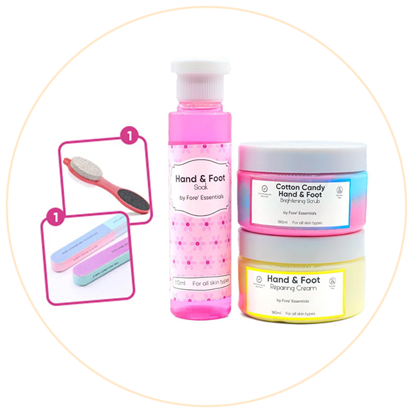 Hand And Foot Brightening Kit - Fore Essential