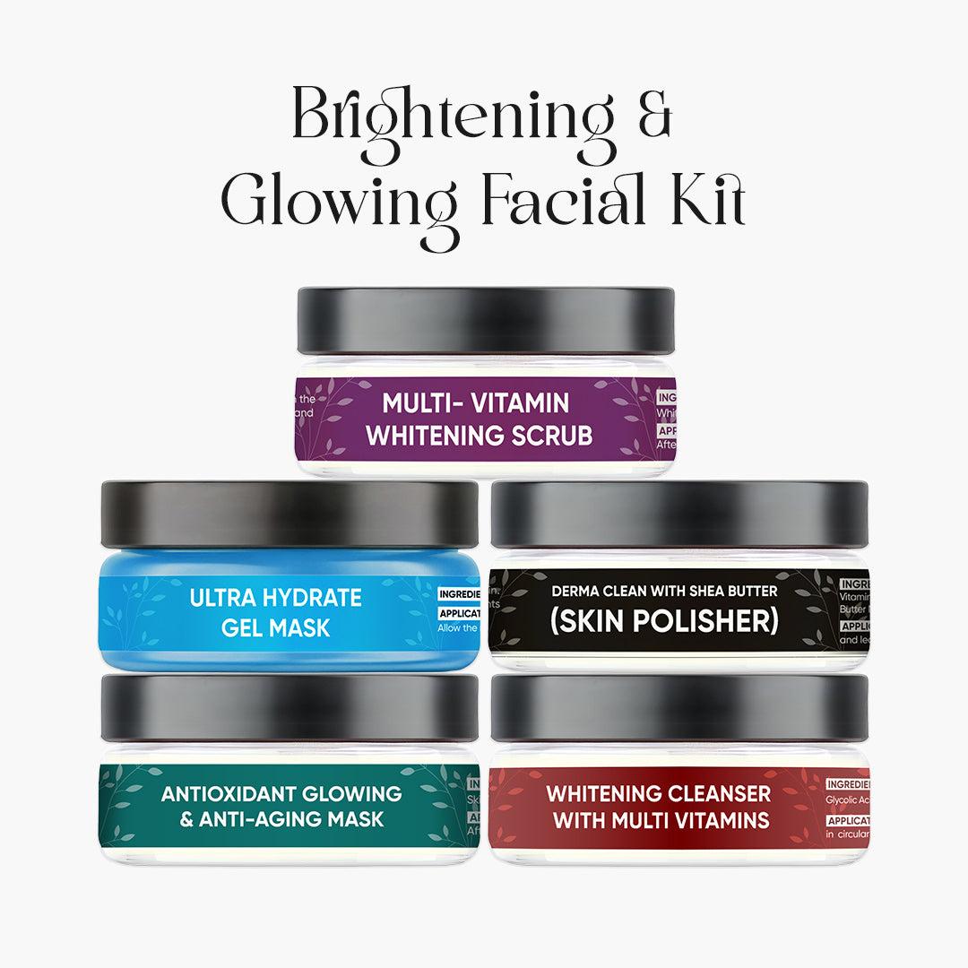 Glowing Facial Kit - Set of 5