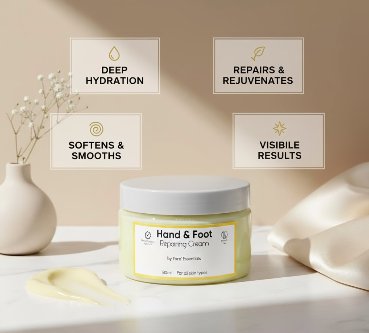 Hand and Foot Repairing Cream