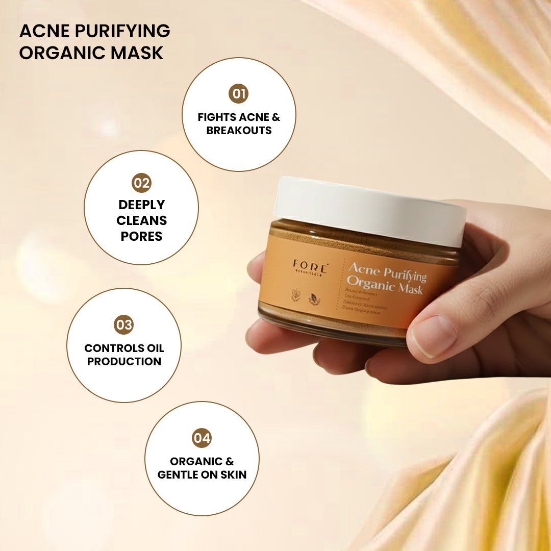 Acne Purifying Organic Mask - Fore Essential