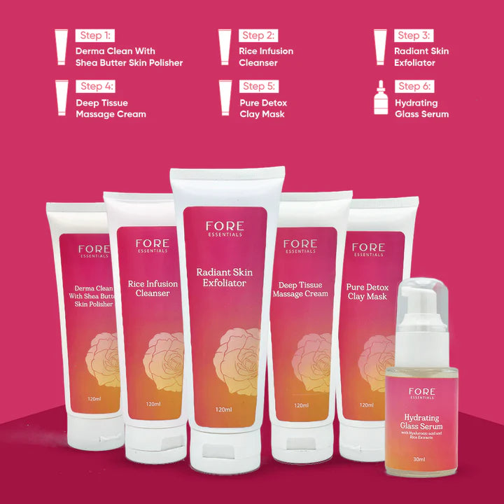 Flawless Glass Skin Kit - Fore Essential 