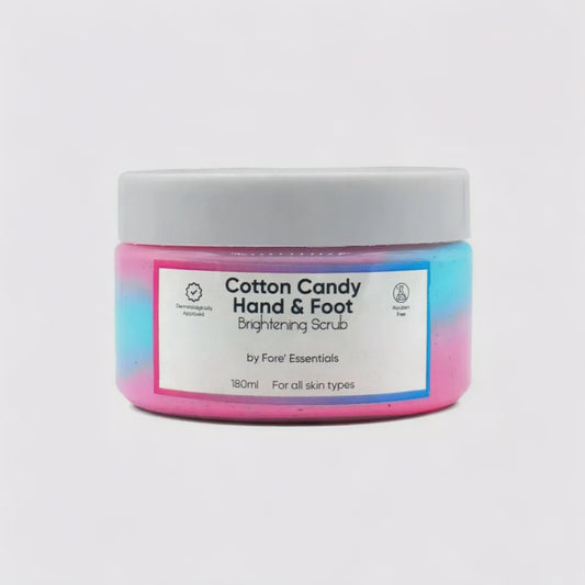 Hand and Foot Brightening Cotton Candy Scrub