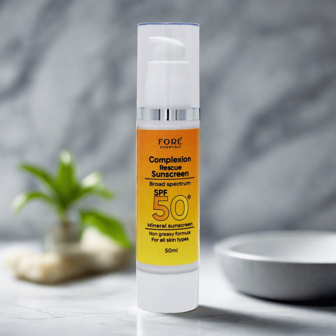 SPF 50+ Complexion Rescue Sunscreen - Fore Essential