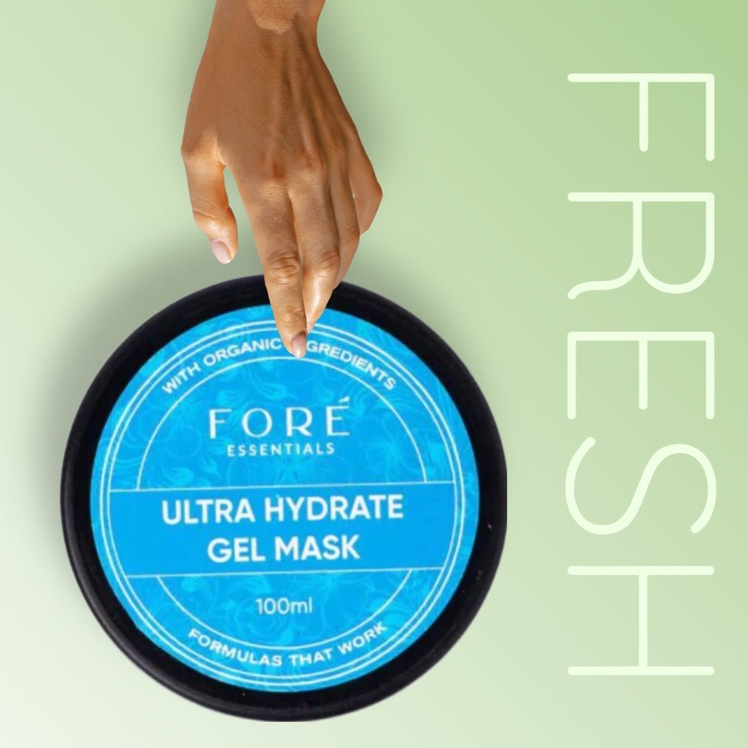 Ultra Hydrate Gel Mask - 100% Organic - Fore Essential