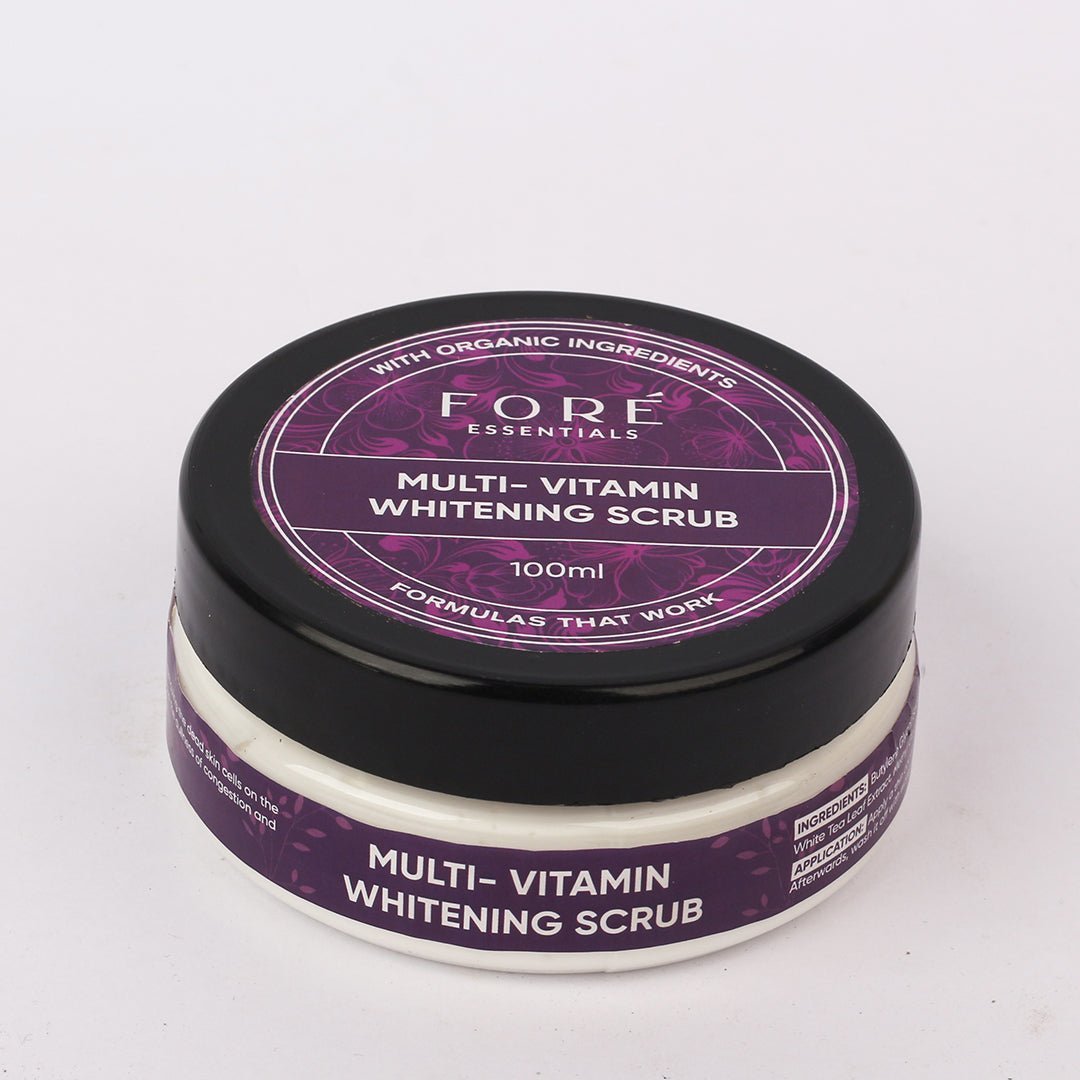 Multi-Vitamin Whitening Scrub - Fore Essential